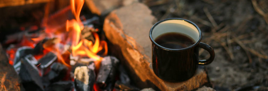 café au camping